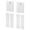 Ikea Alfta Adhesive Hook For Frame, White, Maximum Load/hook: 4 Lb In White