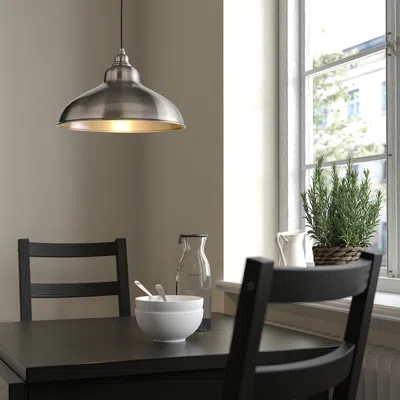 Ikea Ankarspel Pendant Lamp, Pewter Effect, 15 "