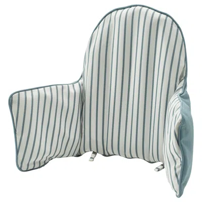 Ikea Antilop Supporting Cushion And Cover, Blue/white Stripe