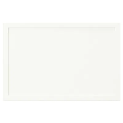 Ikea Aspudden Drawer Front, Matte White, 15x10 "