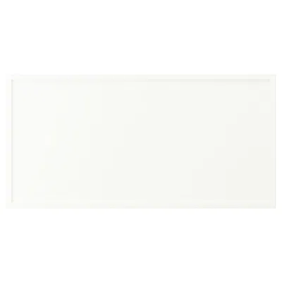 Ikea Aspudden Drawer Front, Matte White, 30x15 " In Neutral