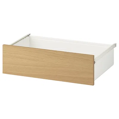 Ikea Aurdal Drawer, Oak Veneer/white, 22x16 3/8x6 1/2 "