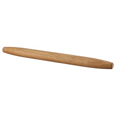 Ikea Baktider Rolling Pin, Acacia, 17 3/4 " In Brown