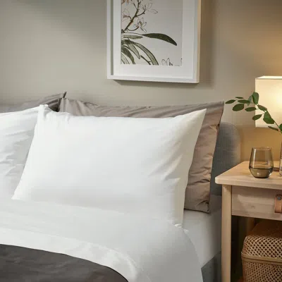 Ikea Balsampoppel Flat Sheet, White, Queen