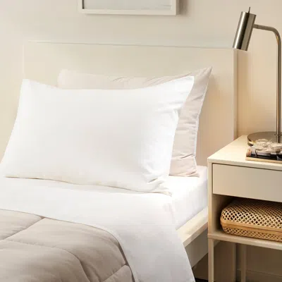 Ikea Bandpalpmal Fitted Sheet, White, Twin