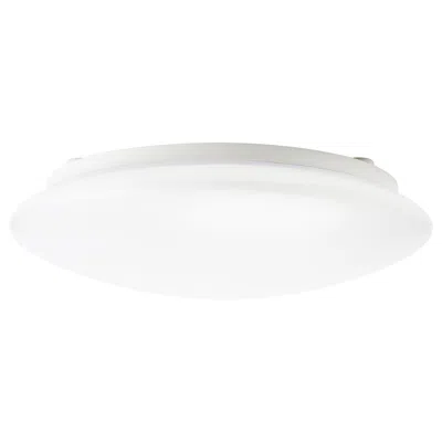 Ikea Barlast Led Ceiling/wall Lamp, White, 10 "