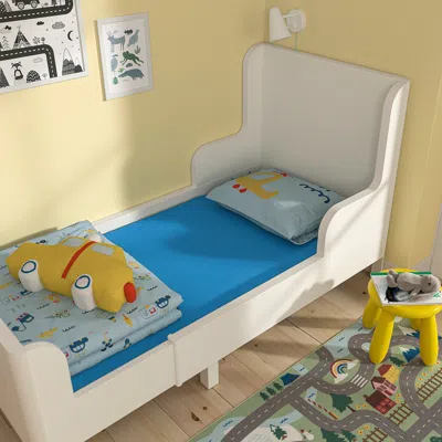 Ikea Barndröm Fitted Sheet For Extendable Bed, Blue, 38 1/4x61 "