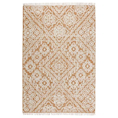 Ikea Befodran Rug, High Pile, Yellow/handmade, 5 ' 3 "x7 ' 7 "