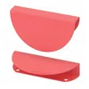 Ikea Begripa Handle, Light Red/half-round, 5 1/8 "