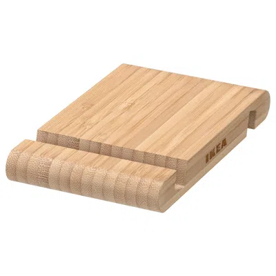 Ikea Bergenes Holder For Mobile Phone/tablet, Bamboo, Length: 5 " In Green