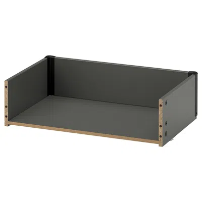 Ikea Bestå Drawer Frame, Dark Gray, 23 5/8x5 7/8x15 3/4 "