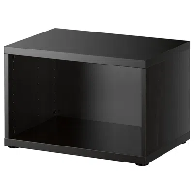 Ikea Bestå Frame, Black-brown, 23 5/8x15 3/4x15 " In Multi