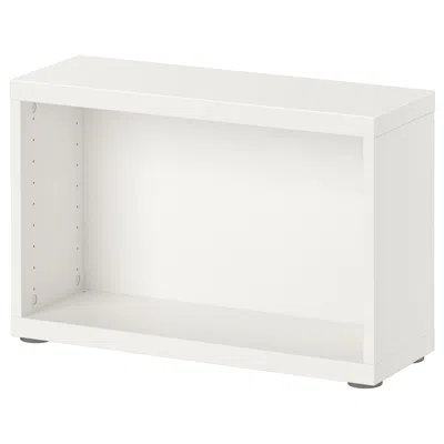 Ikea Bestå Frame, White, 23 5/8x7 7/8x15 "