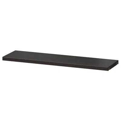 Ikea Bestå Shelf, Black-brown, 22x6 1/4 " In Multi