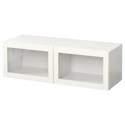 Ikea Bestå Wall-mounted Cabinet Combination, White/sindvik White, 47 1/4x16 1/2x15 "