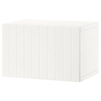 Ikea Bestå Wall-mounted Cabinet Combination, White/sutterviken, 23 5/8x16 1/2x15 "