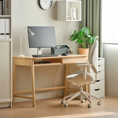 Ikea Beteshäst Desk, Light Bamboo, 47 1/4x23 5/8 "