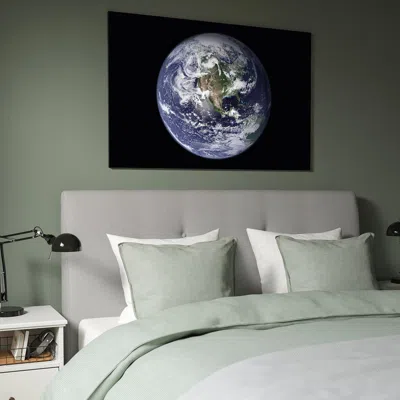Ikea Björksta Picture, The Planet Earth, 46 ½x30 ¾ "