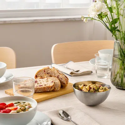 Ikea Blanda Blank Serving Bowl, Stainless Steel, 5 "