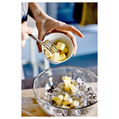 Ikea Blanda Serving Bowl, Clear Glass, 8 "