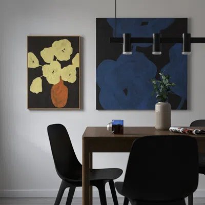 Ikea Blodfläder Picture, Bold Florals, 19 ¾x27 ½ "
