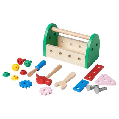 Ikea Blomfluga 13-piece Toy Tool Set In Multi
