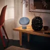 Ikea Blomprakt Bluetooth Speaker Lamp, Light Blue, Width: 9 " In Blue
