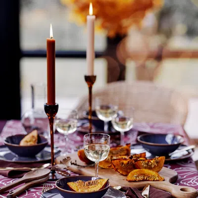 Ikea Blomster Candlestick, Set Of 2, Brown In Multi