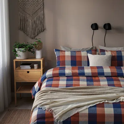 Ikea Blåsenap Duvet Cover And Pillowcase(s), Multicolor/check, Twin