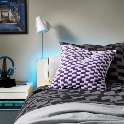 Ikea Blåskata Cushion Cover, Purple/patterned, 20x20 "