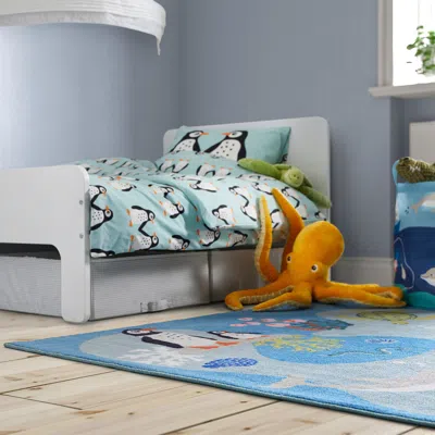 Ikea Blåvingad Rug, Ocean Animals Pattern/multicolor, 4 ' 4 "x4 ' 4 "