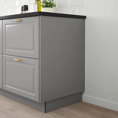 Ikea Bodbyn Cover Panel, Gray, 25x80 "