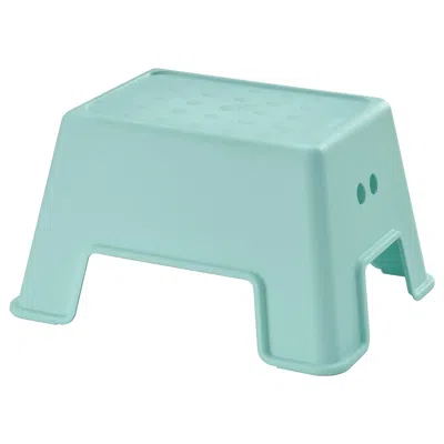 Ikea Bolmen Step Stool, Light Turquoise