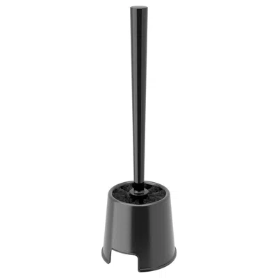 Ikea Bolmen Toilet Brush/holder, Black, Height: 14 3/8 "