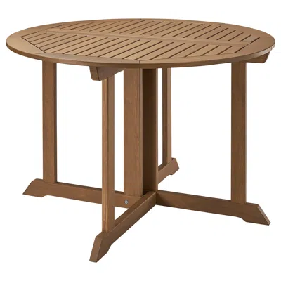 Ikea Bondholmen Table, Outdoor, Brown, 42 1/2 "