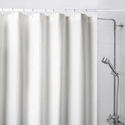 Ikea Borstaloe Shower Curtain, White, 72x72 "