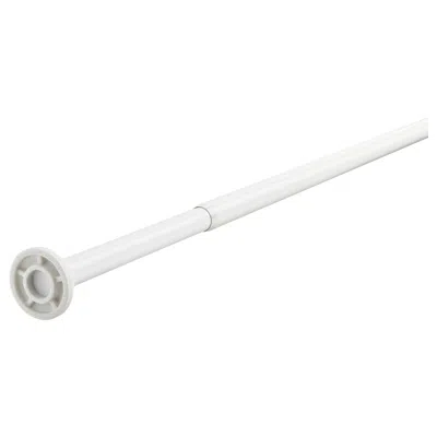 Ikea Botaren Shower Curtain Tension Rod, White, 47-79 "