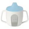 Ikea Börja Training Cup, White/blue, Volume: 7 oz In Blue