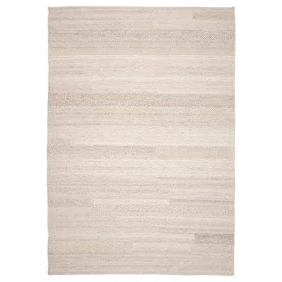 Ikea Brönden Rug, Low Pile, Handmade Beige, 5 ' 7 "x7 ' 10 "