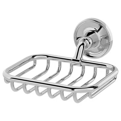 Ikea Brofjärden Soap Dish, Chrome Effect, Length: 5 "