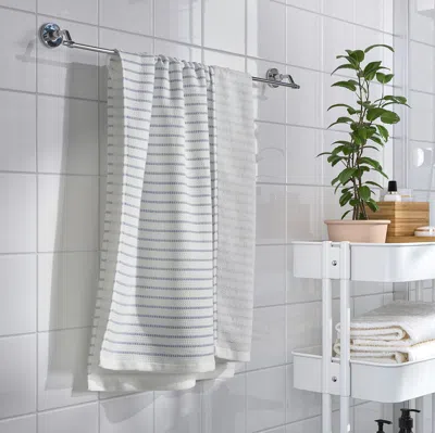 Ikea Brokginst Bath Towel, White, 28x55 "