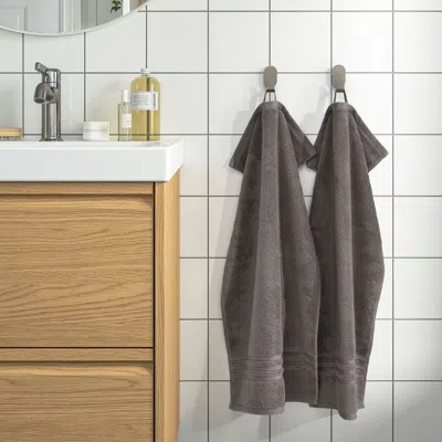 Ikea Brokglim Hand Towel, Gray, 16x28 "