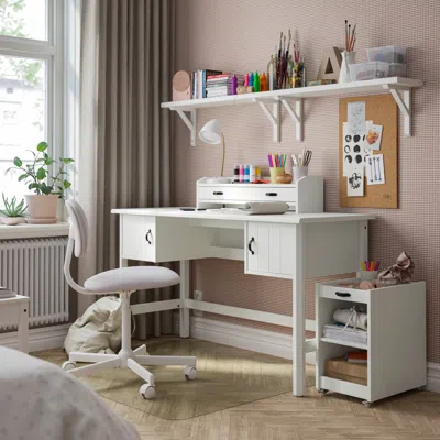Ikea Brytning Desk, White, 53 1/8x20 7/8x29 1/2 "