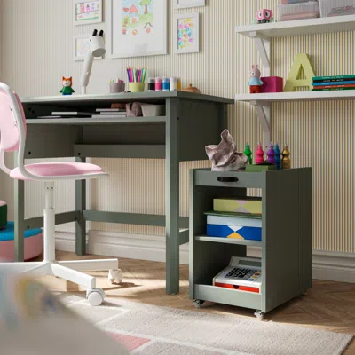 Ikea Brytning Storage Unit, Green, 11 3/8x15 3/4x18 1/2 "