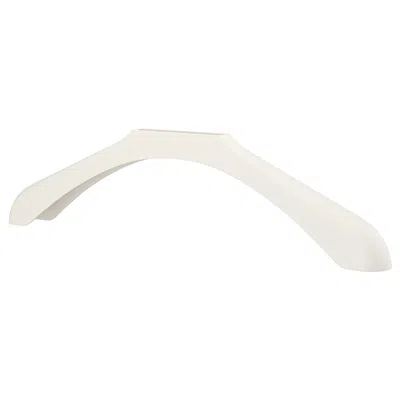 Ikea Bumerang Shoulder Shaper For Hanger, White, Width: 17 ¼ "