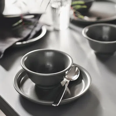 Ikea Daggaster Bowl, Dotted/gray, 5 ½ "