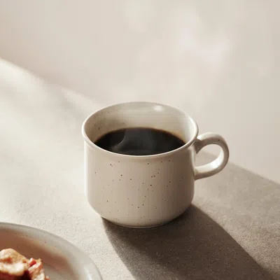 Ikea Daggaster Mug, Dotted/light Beige, 14 oz