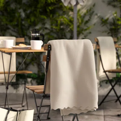 Ikea Daggkåpor Throw, Light Beige, 51x67 "