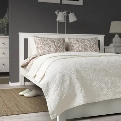 Ikea Dådror Bedspread, White, Full/queen