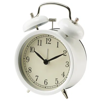 Ikea Dekad Alarm Clock, White, 4 "